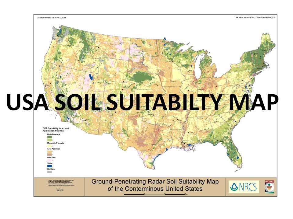 USA Soil Suitabilty Map